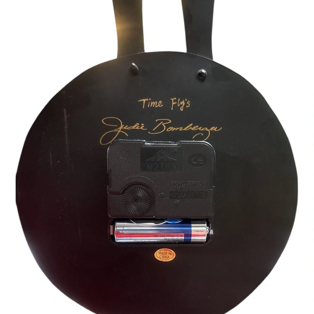 Blue and Yellow Bird Wall Clock - Picture 3 of 5